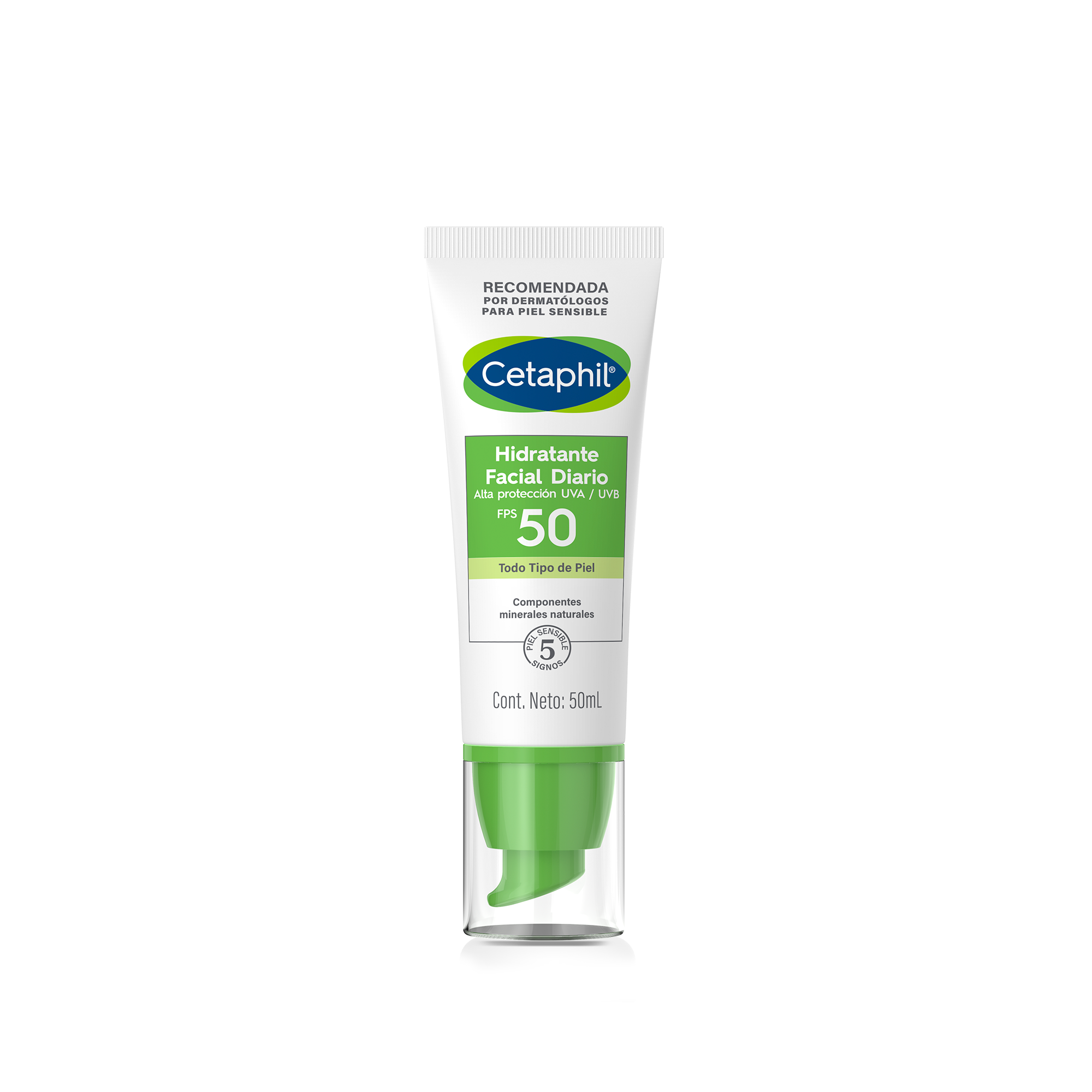 HIDRATANTE FACIAL DIARIO FPS 50+